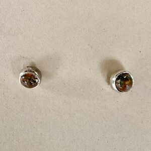 Cat's Eye Stone Earrings